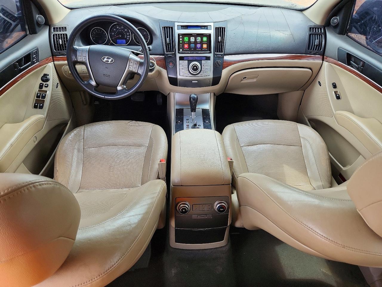 2011 Hyundai Veracruz Limited Black vin: KM8NU4CC7BU167969