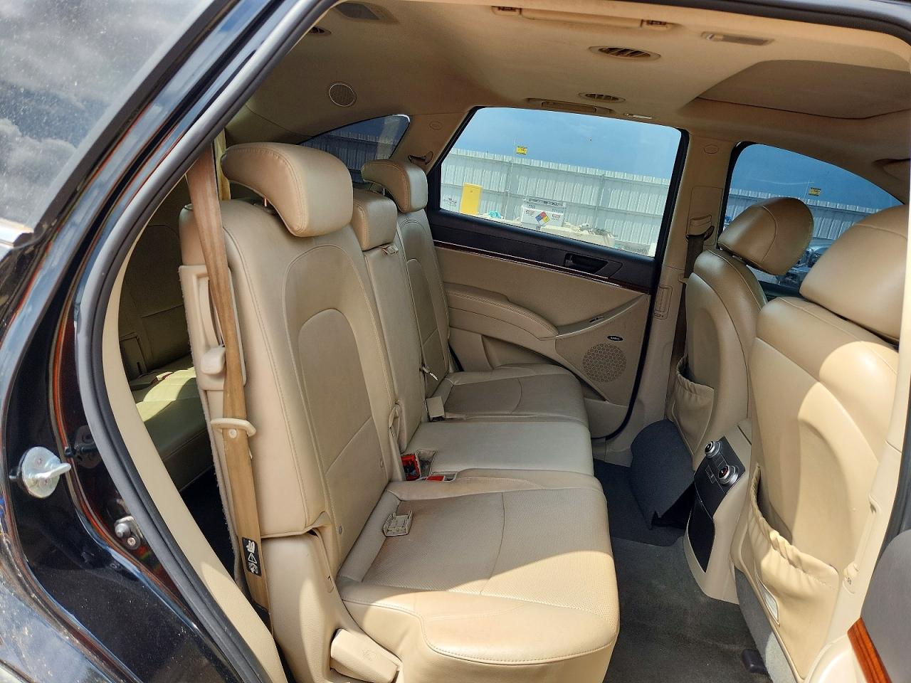 2011 Hyundai Veracruz Limited Black vin: KM8NU4CC7BU167969