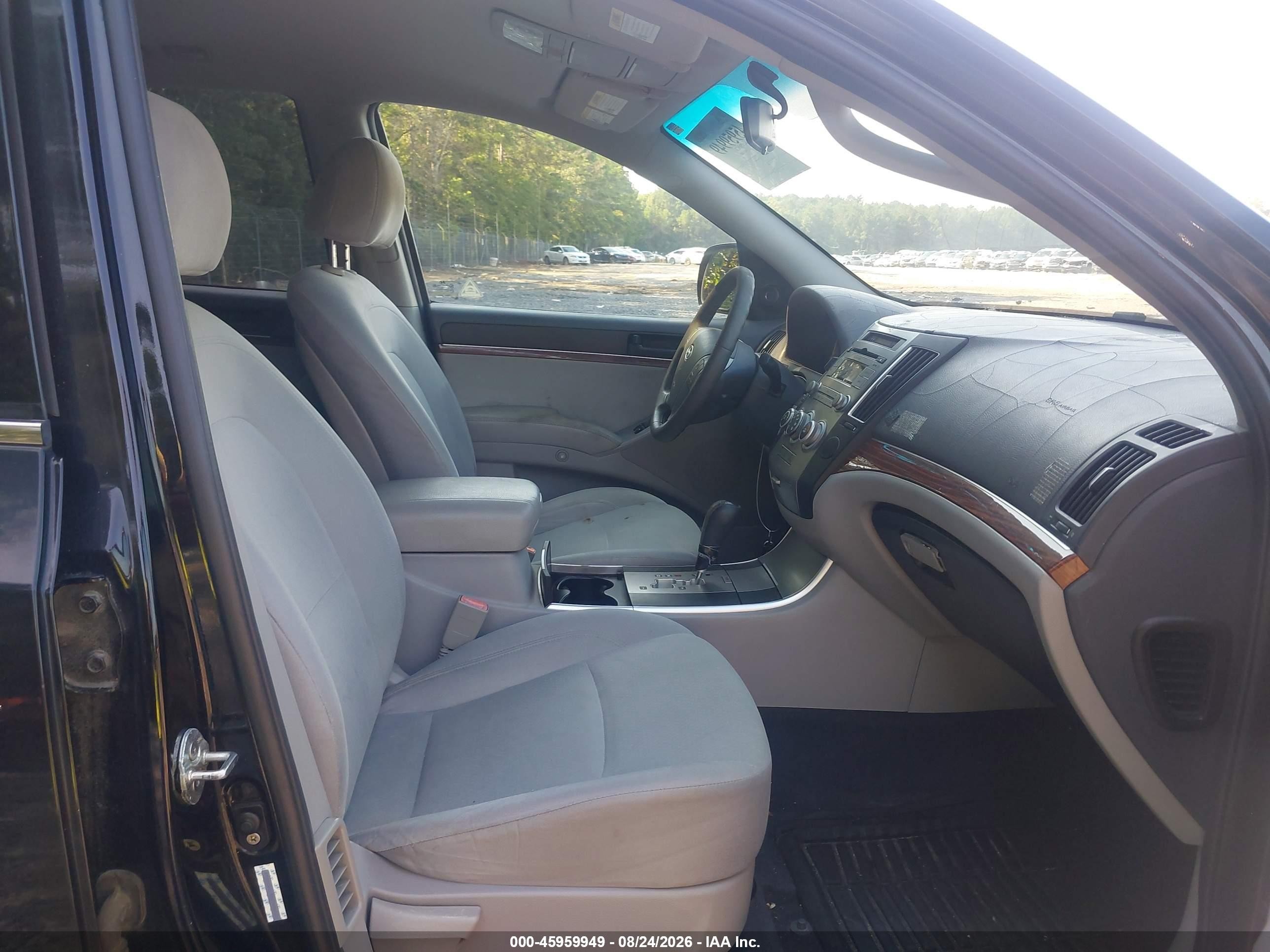 2011 Hyundai Veracruz Gls Black vin: KM8NU4CC8BU163607