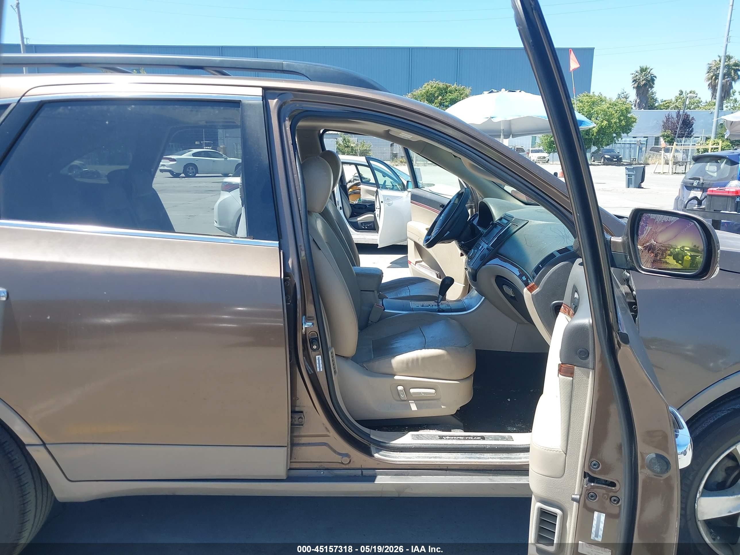2011 Hyundai Veracruz Limited Коричневый vin: KM8NU4CC8BU166233