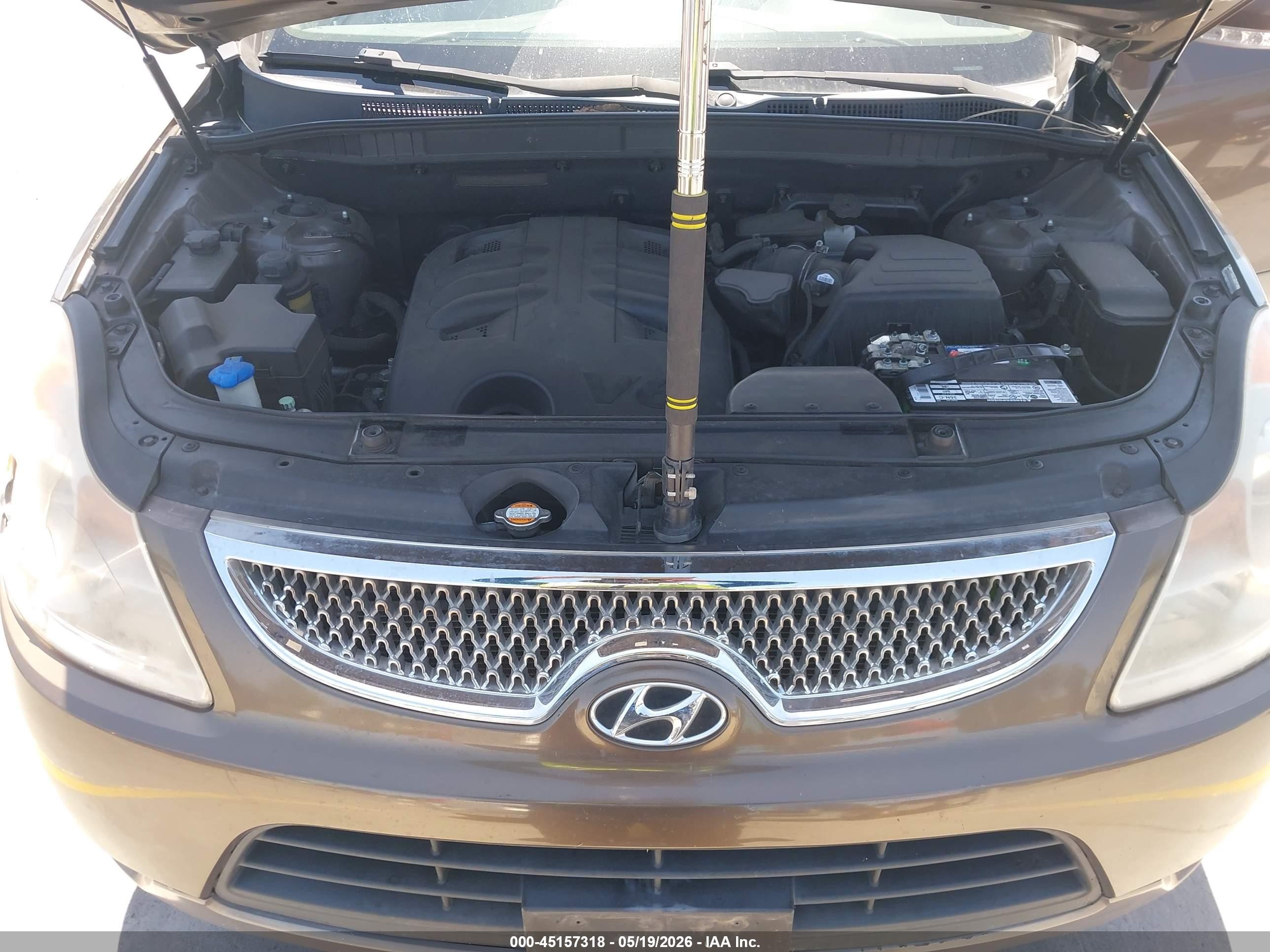 2011 Hyundai Veracruz Limited Коричневый vin: KM8NU4CC8BU166233