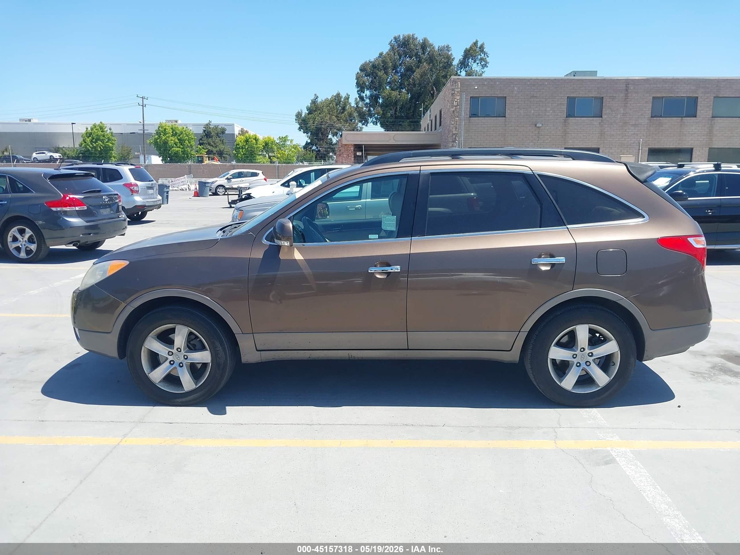 2011 Hyundai Veracruz Limited Коричневый vin: KM8NU4CC8BU166233