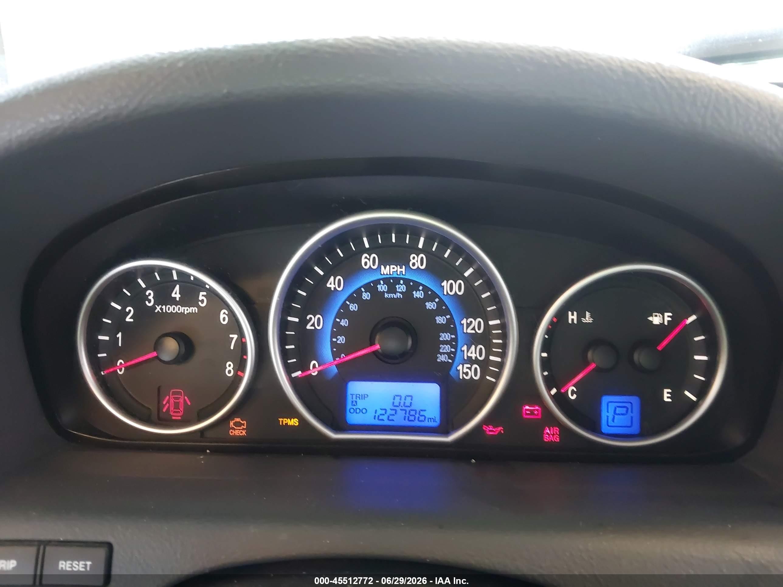 2010 Hyundai Veracruz Gls White vin: KM8NU4CC9AU108825