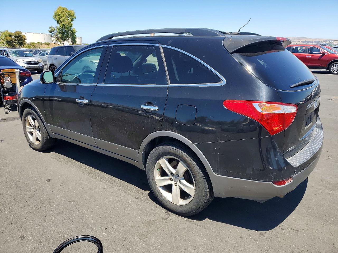 2010 Hyundai Veracruz Limited Black vin: KM8NU4CC9AU137855