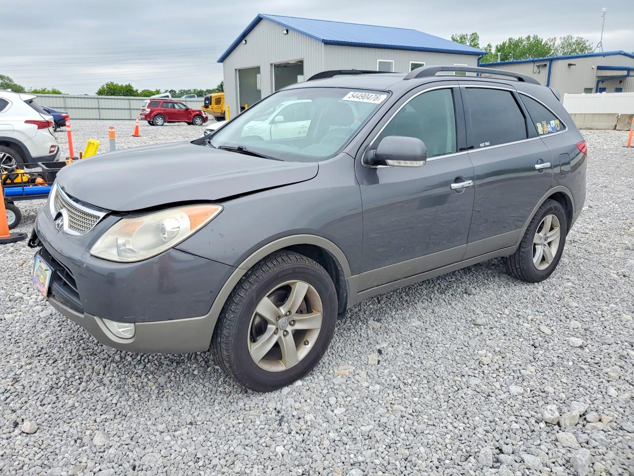 2011 Hyundai Veracruz Limited Gray vin: KM8NU4CC9BU167102
