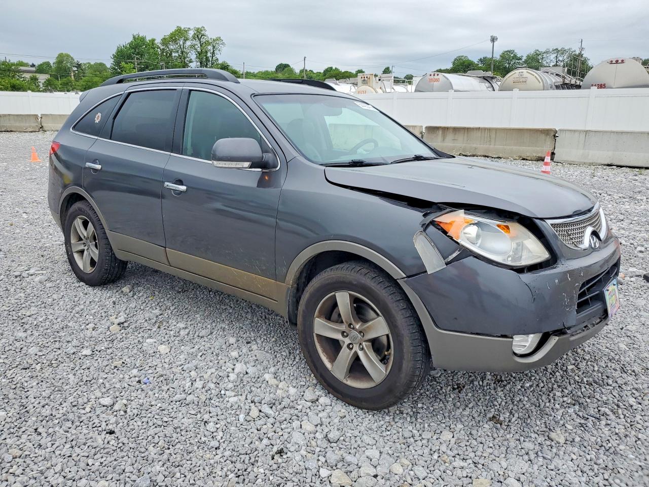2011 Hyundai Veracruz Limited Gray vin: KM8NU4CC9BU167102
