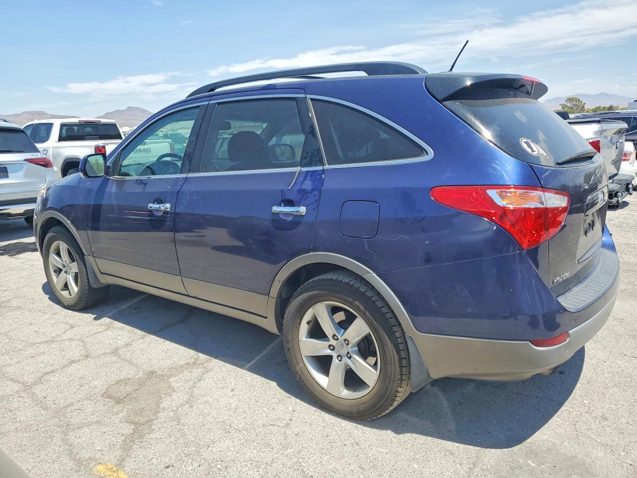 2010 Hyundai Veracruz Limited Blue vin: KM8NU4CCXAU138268