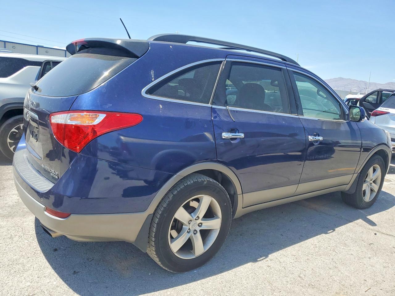 2010 Hyundai Veracruz Limited Blue vin: KM8NU4CCXAU138268