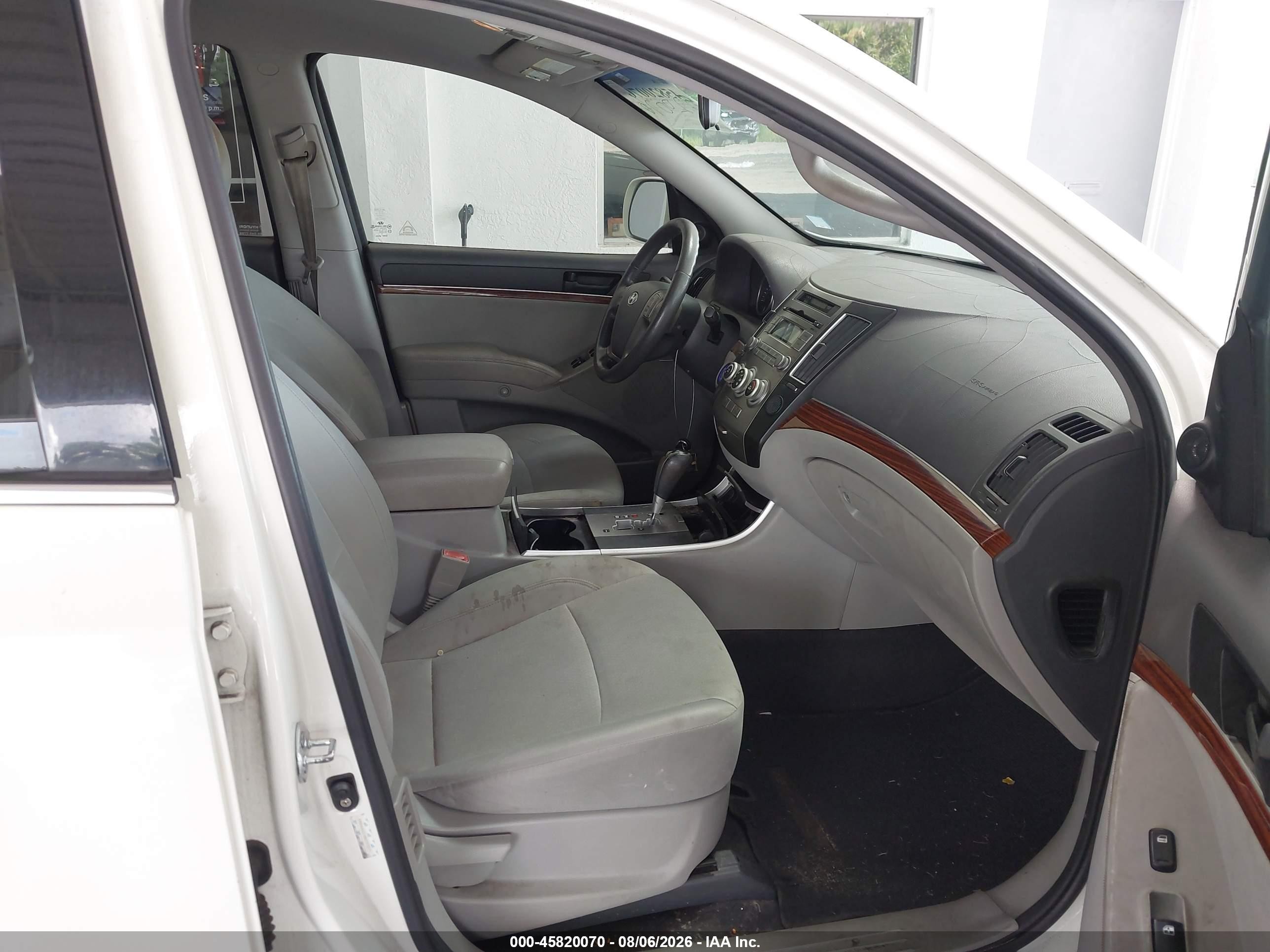 2011 Hyundai Veracruz Gls Белый vin: KM8NU4CCXBU153371
