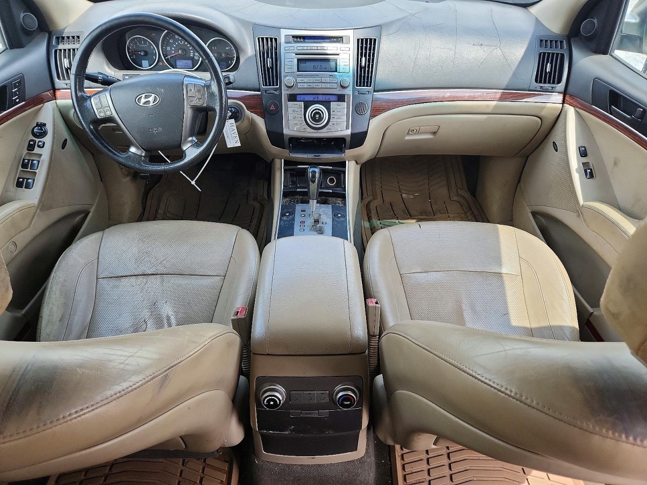 2011 Hyundai Veracruz Limited White vin: KM8NU4CCXBU170042