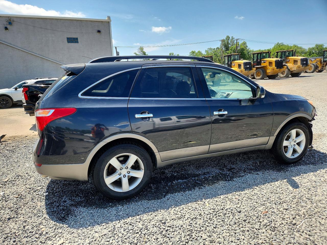 2008 Hyundai Veracruz Gls/se/limited Charcoal vin: KM8NU73C08U039177