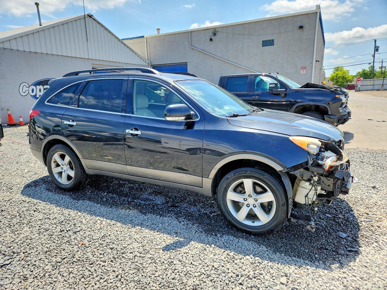 2008 Hyundai Veracruz Gls/se/limited Charcoal vin: KM8NU73C08U039177