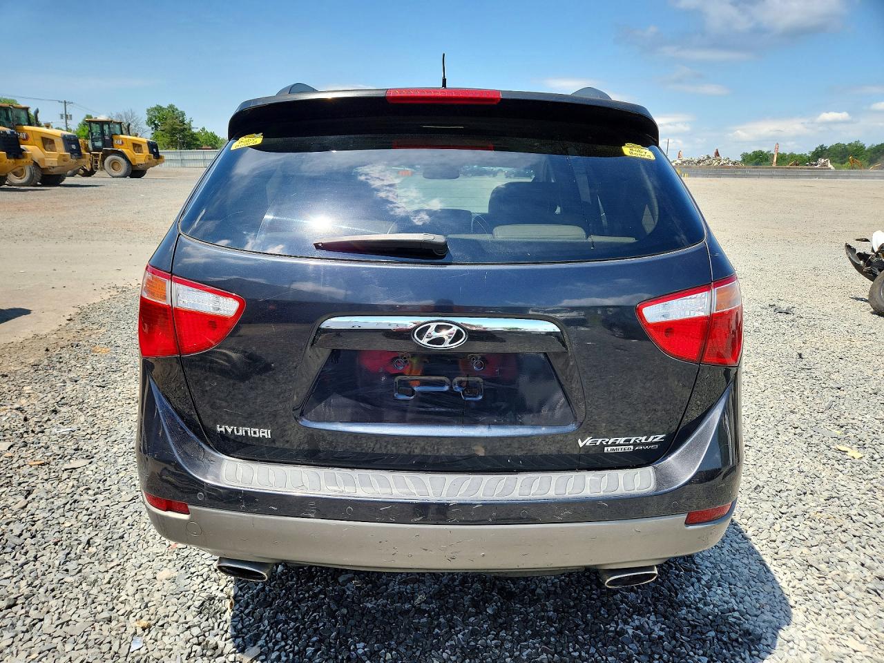 2008 Hyundai Veracruz Gls/se/limited Charcoal vin: KM8NU73C08U039177