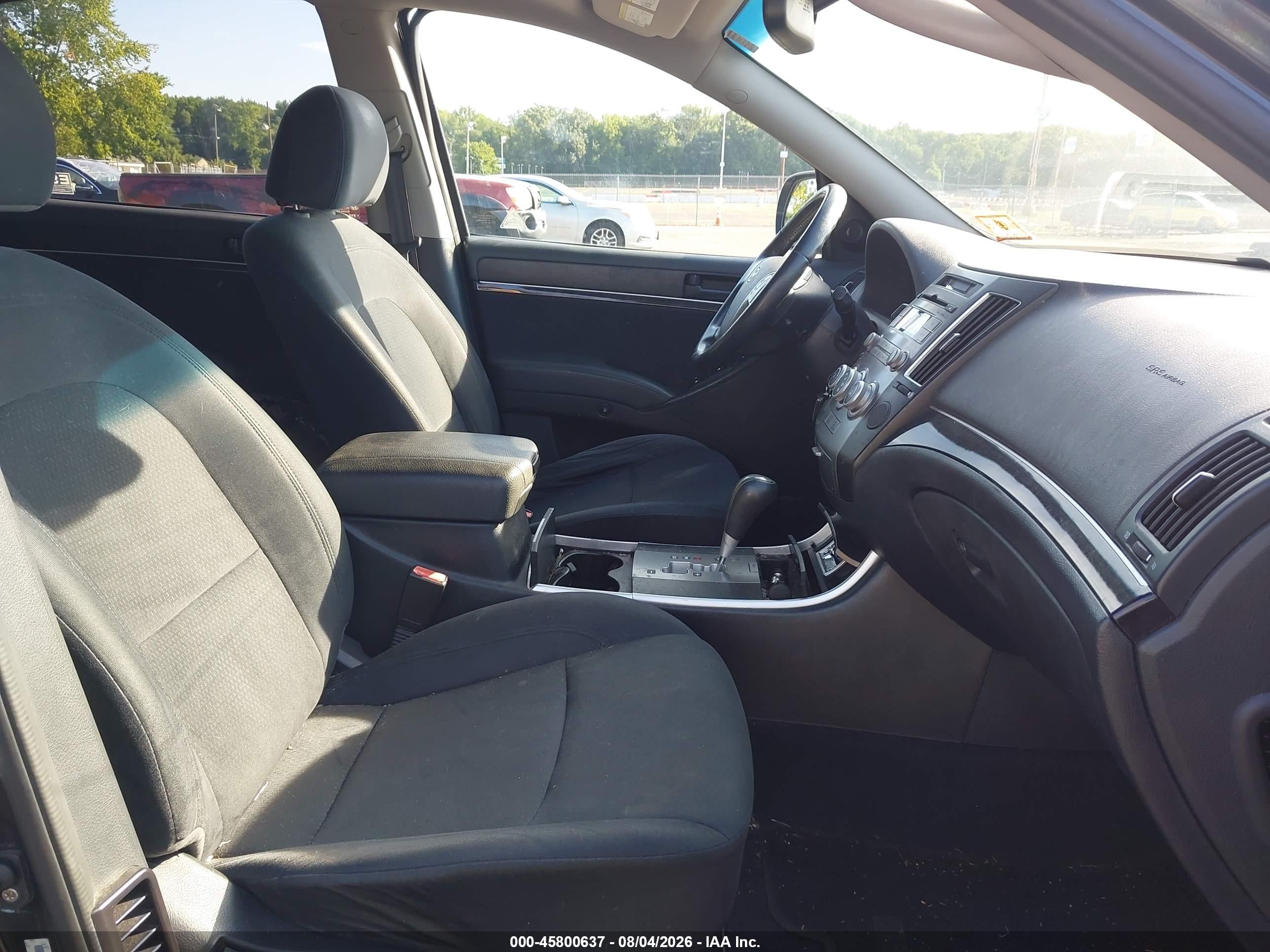 2008 Hyundai Veracruz Gls/limited/se Черный vin: KM8NU73C08U073331