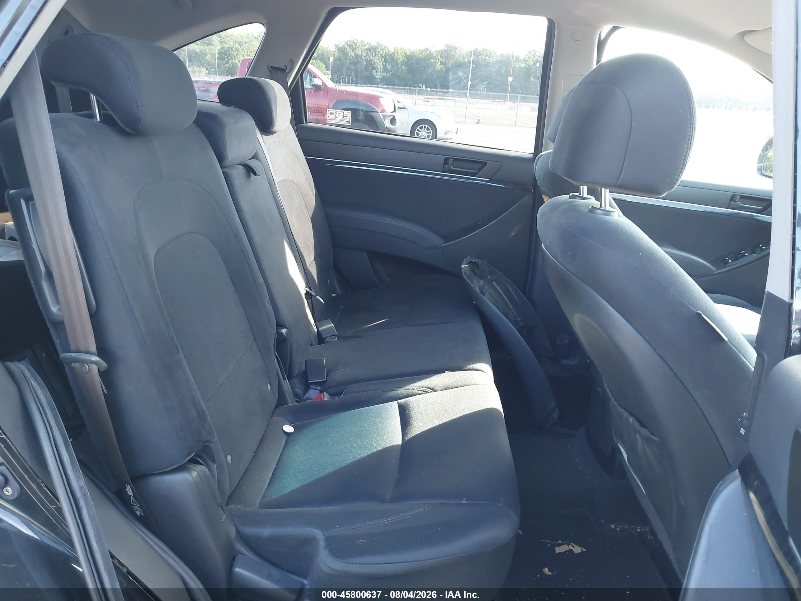 2008 Hyundai Veracruz Gls/limited/se Черный vin: KM8NU73C08U073331