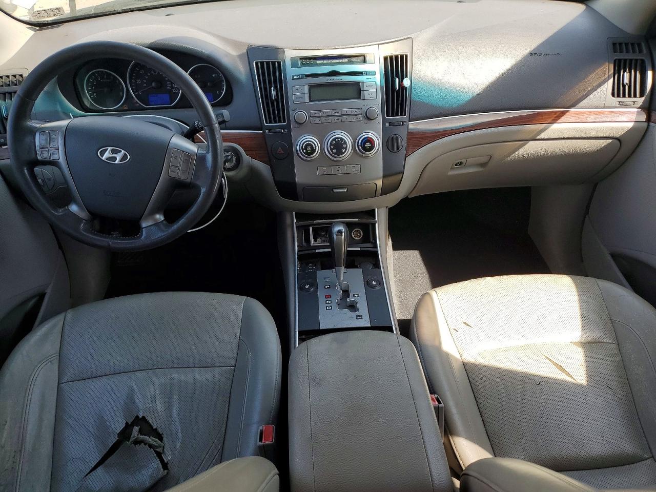 2009 Hyundai Veracruz Gls Silver vin: KM8NU73C19U080192