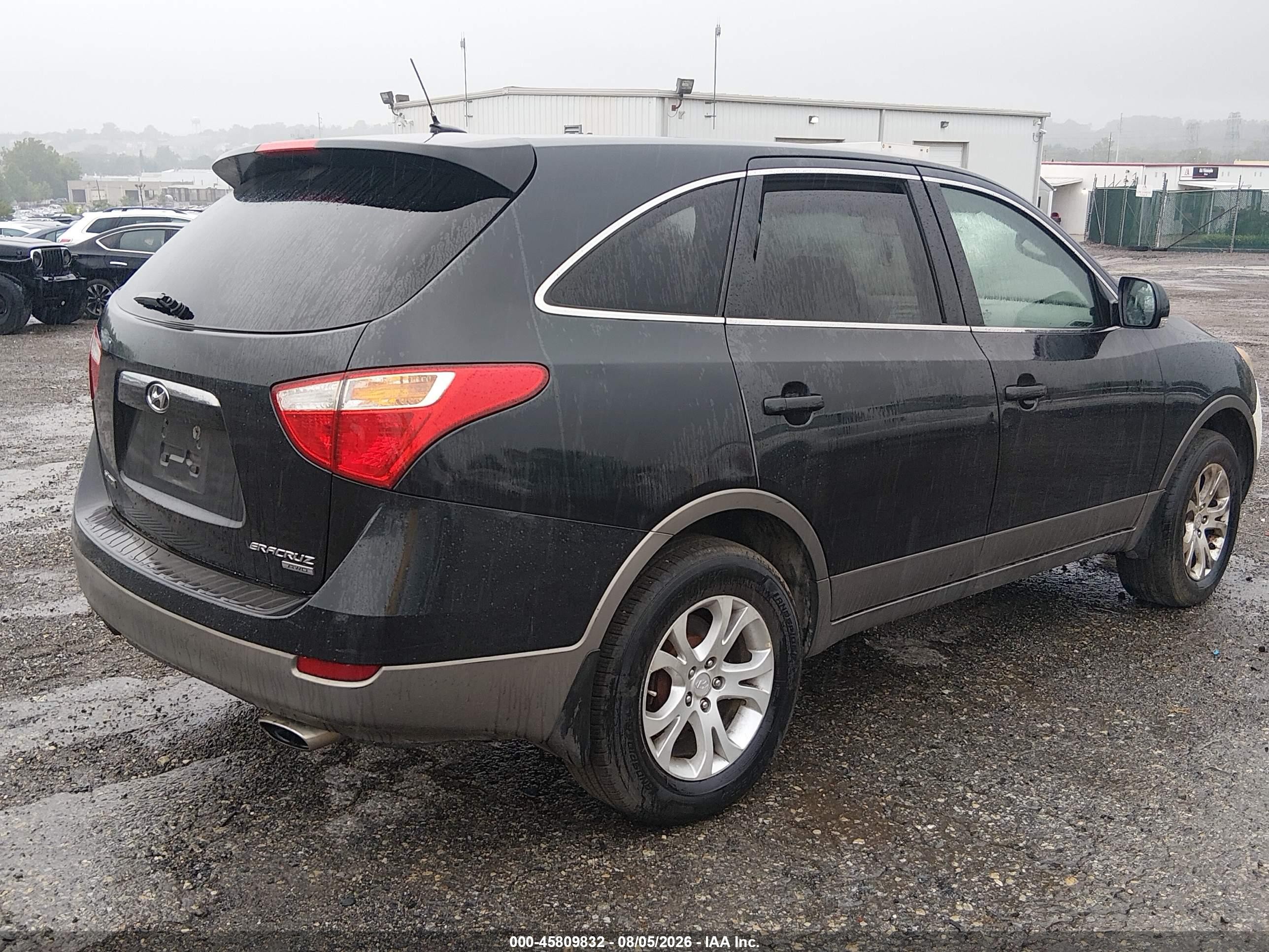 2008 Hyundai Veracruz Gls/limited/se Blue vin: KM8NU73C28U061696