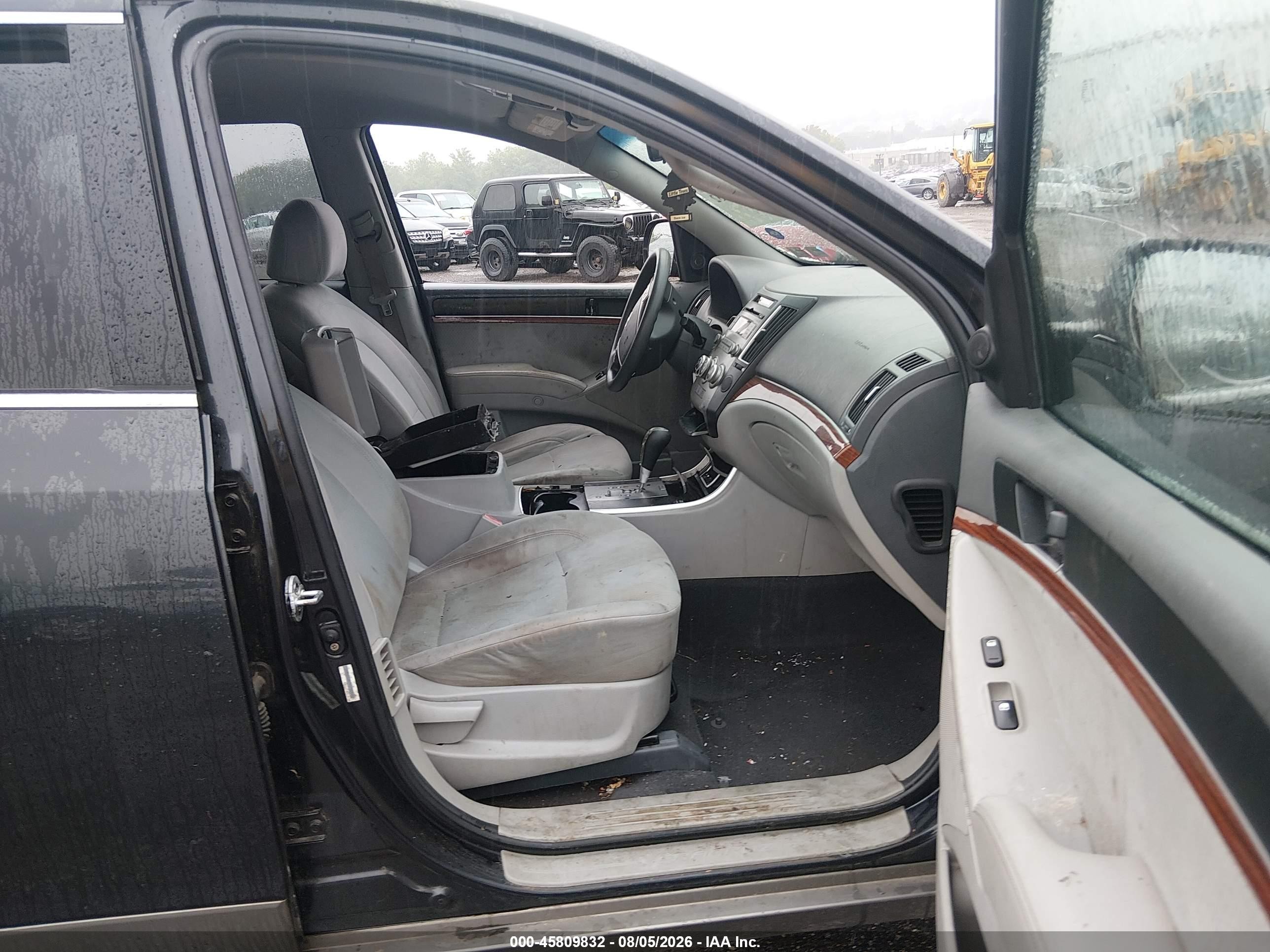 2008 Hyundai Veracruz Gls/limited/se Blue vin: KM8NU73C28U061696