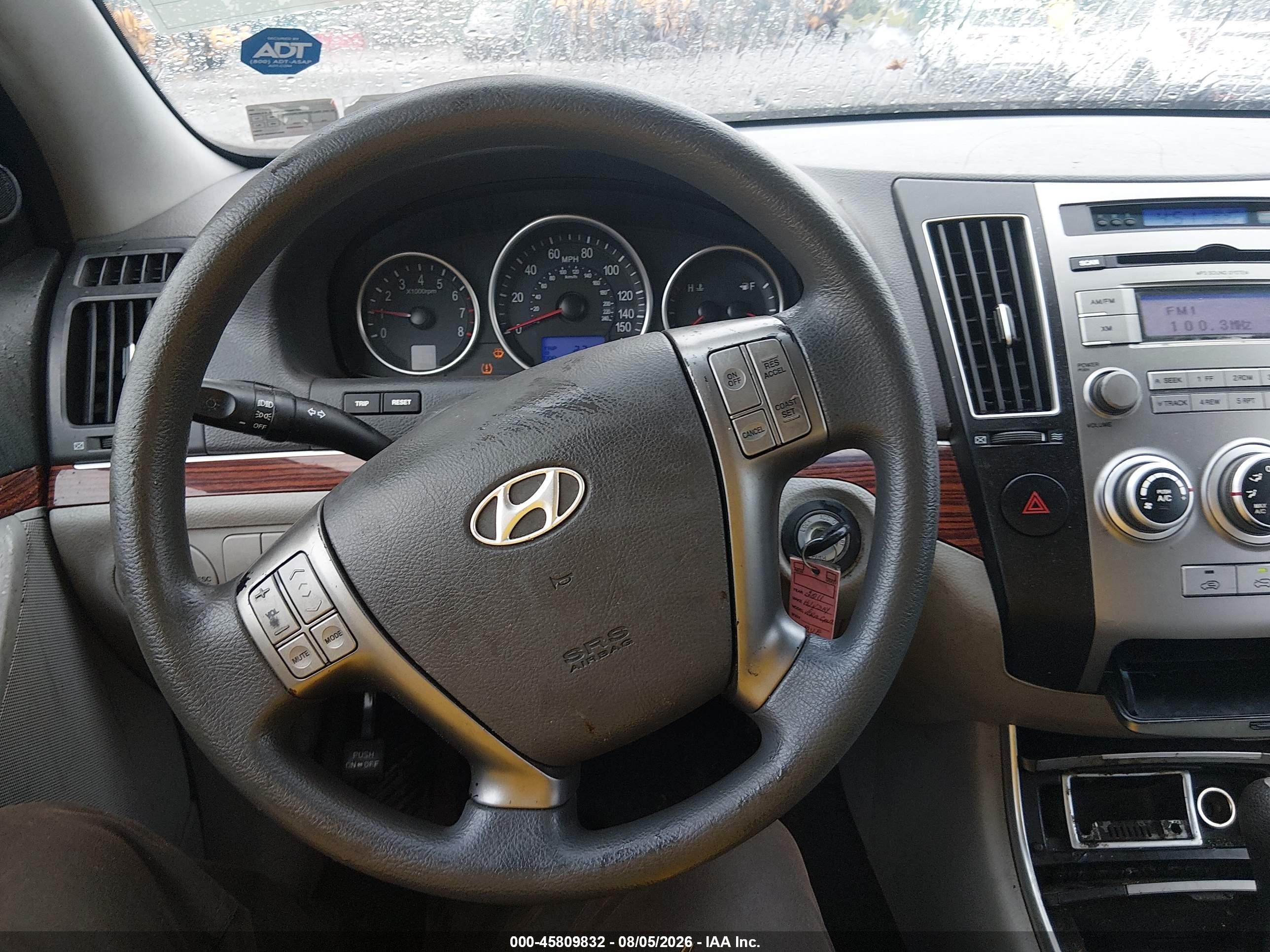 2008 Hyundai Veracruz Gls/limited/se Blue vin: KM8NU73C28U061696