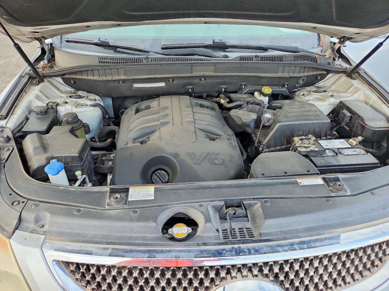 2009 Hyundai Veracruz Gls Silver vin: KM8NU73C29U079519