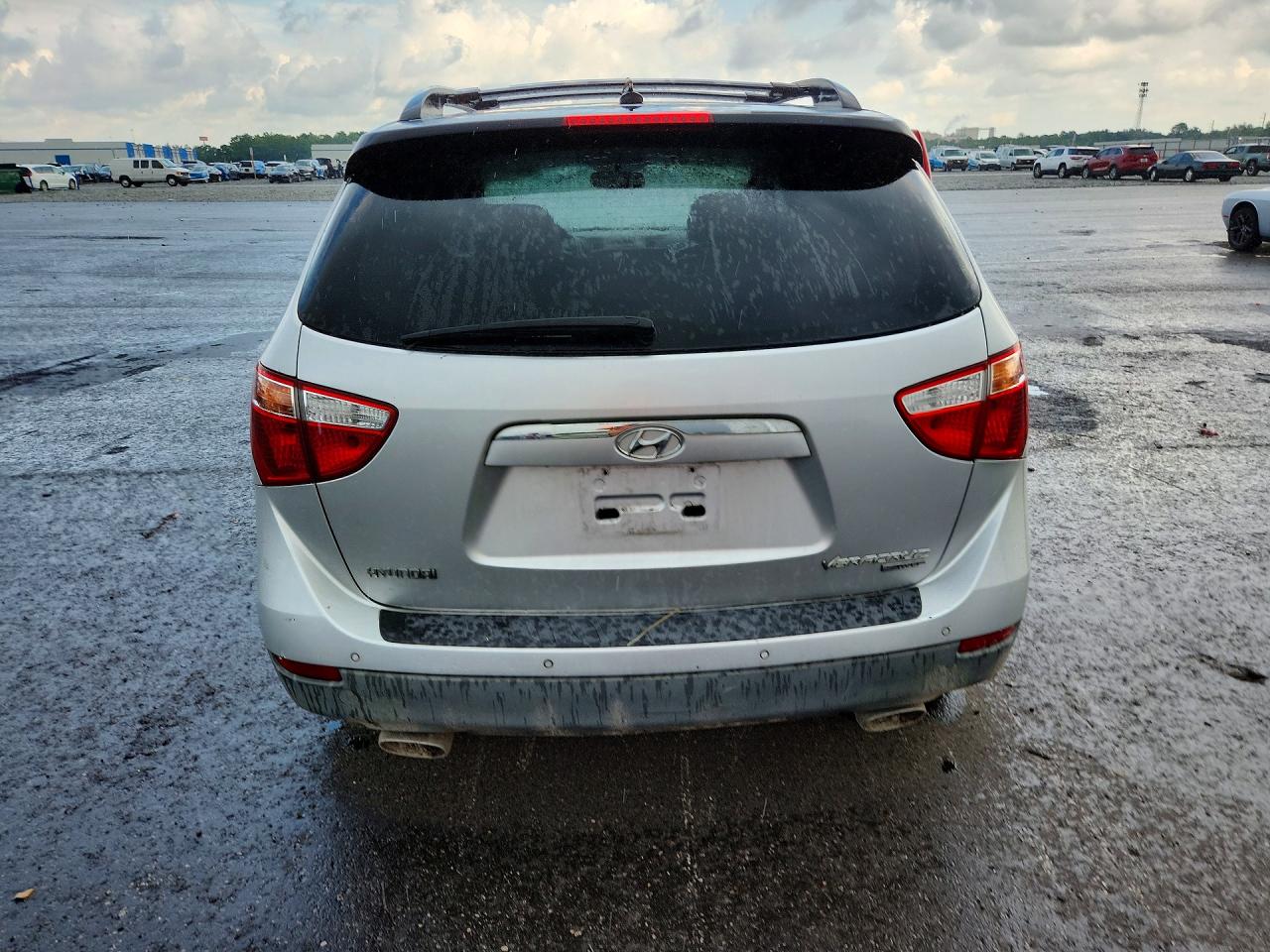 2009 Hyundai Veracruz Gls Silver vin: KM8NU73C29U079519