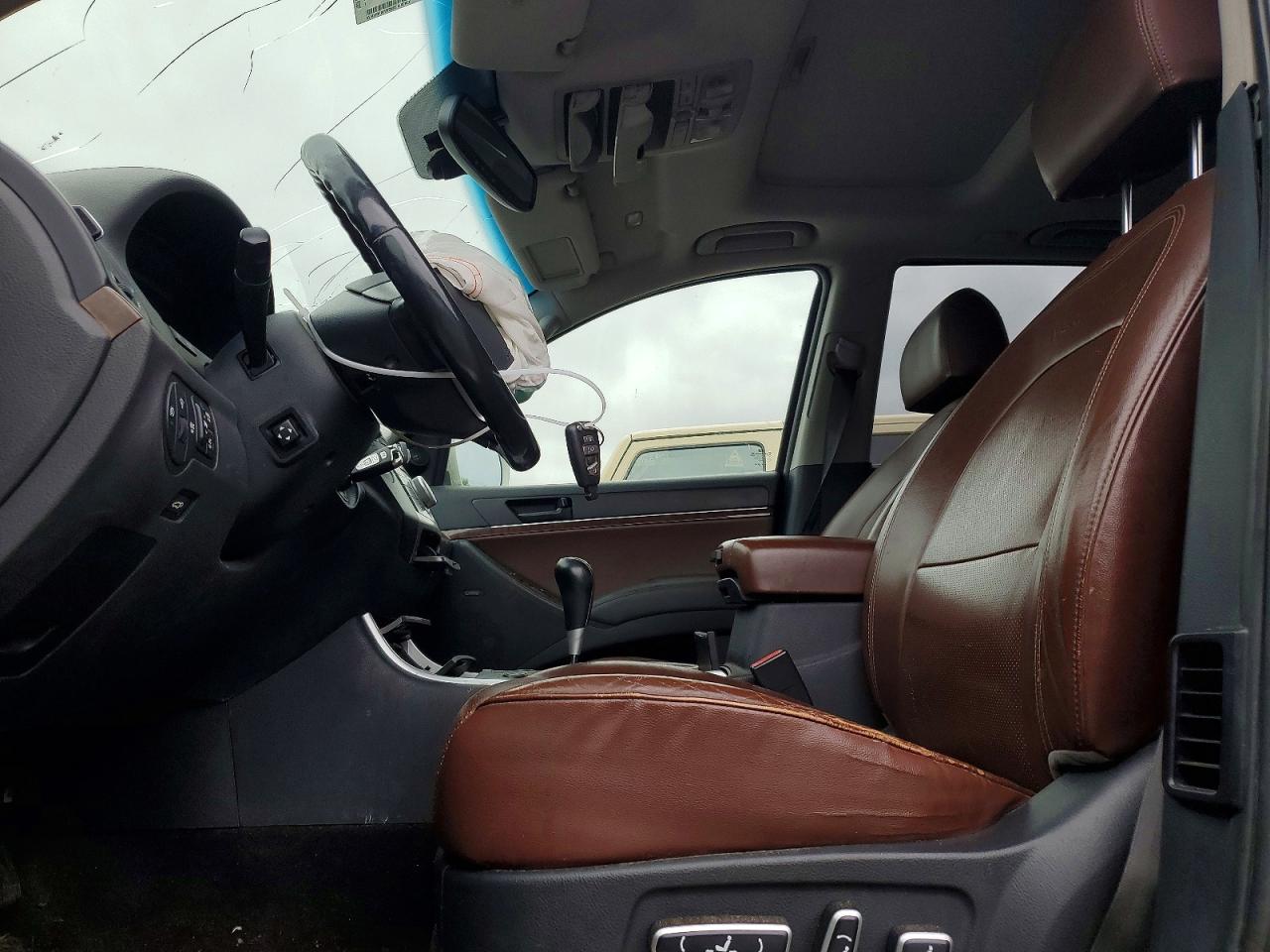 2007 Hyundai Veracruz Gls Black vin: KM8NU73C37U011730