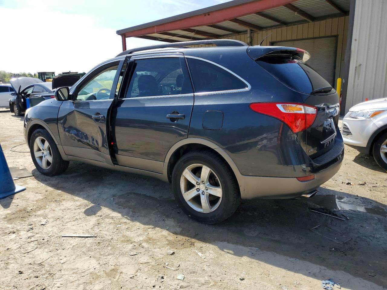 2007 Hyundai Veracruz Gls Black vin: KM8NU73C37U015518