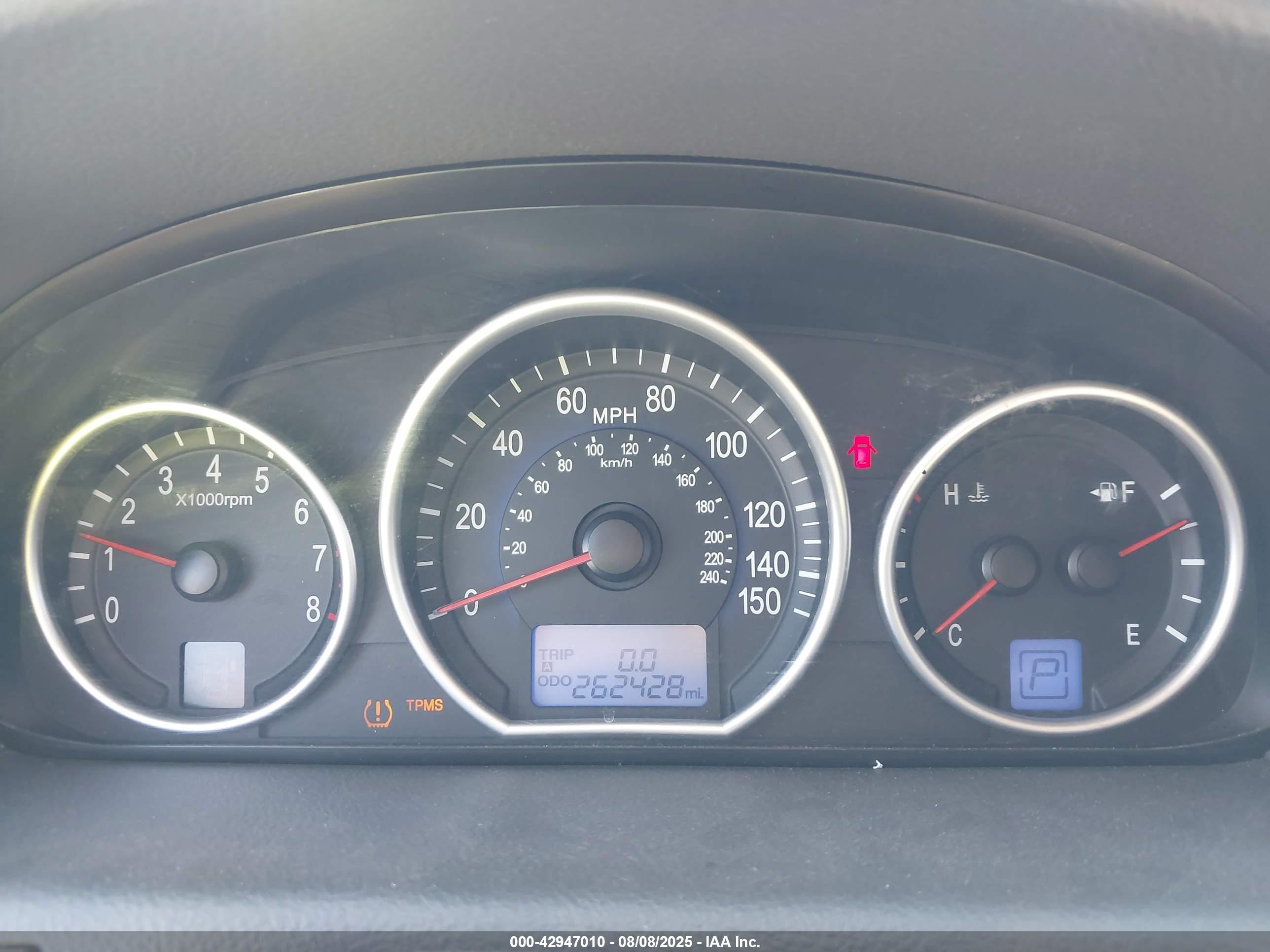 2008 Hyundai Veracruz Gls/limited/se Tan vin: KM8NU73C38U050397