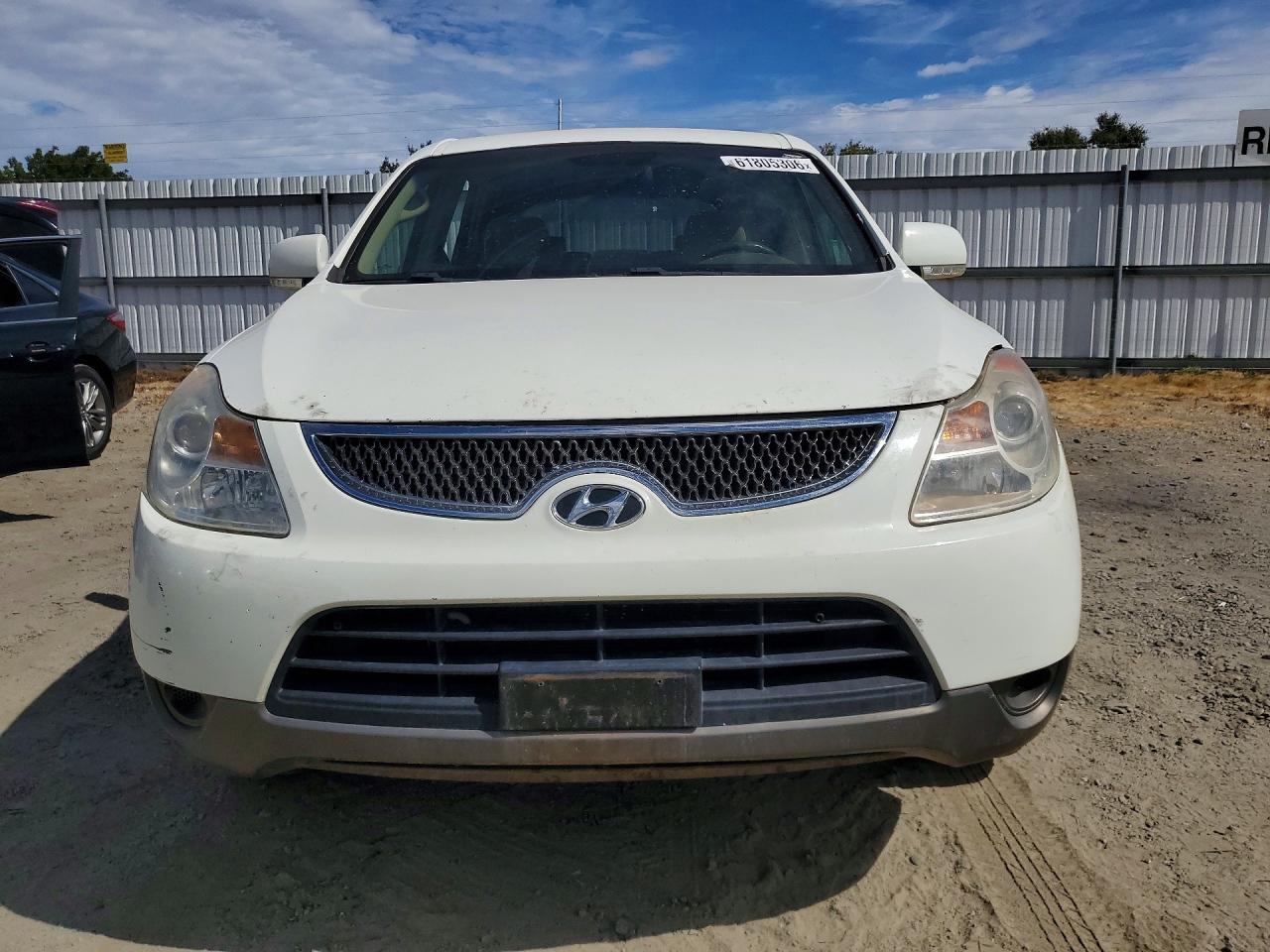 2007 Hyundai Veracruz Gls White vin: KM8NU73C47U006357