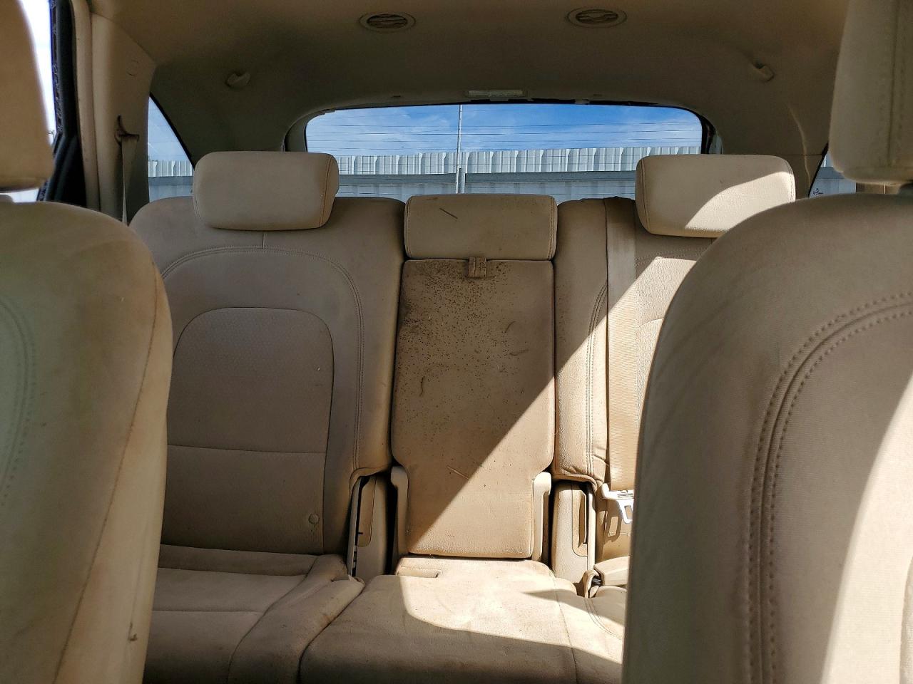 2007 Hyundai Veracruz Gls White vin: KM8NU73C47U006357