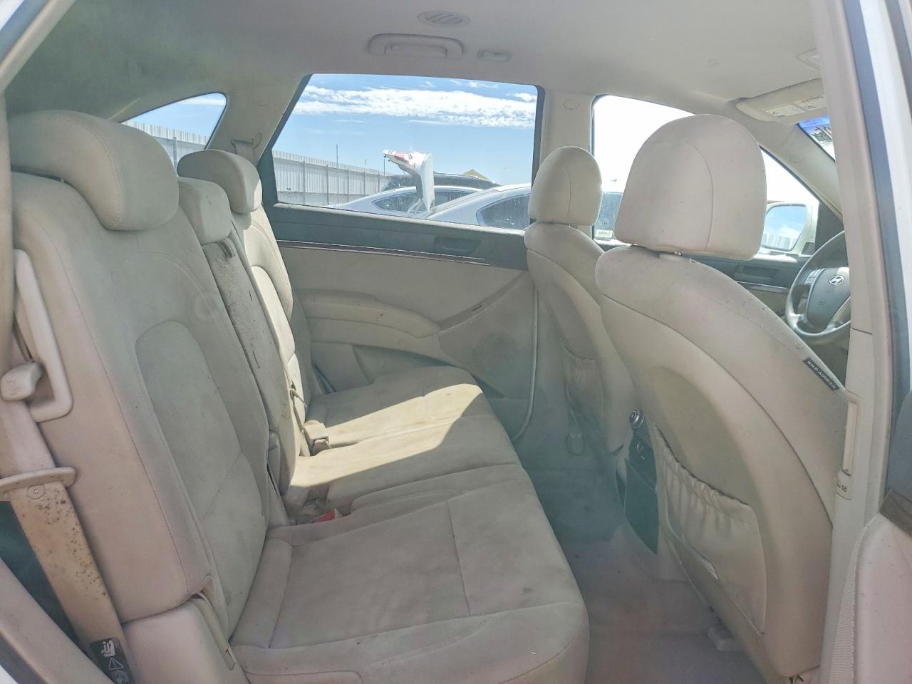 2007 Hyundai Veracruz Gls White vin: KM8NU73C47U006357