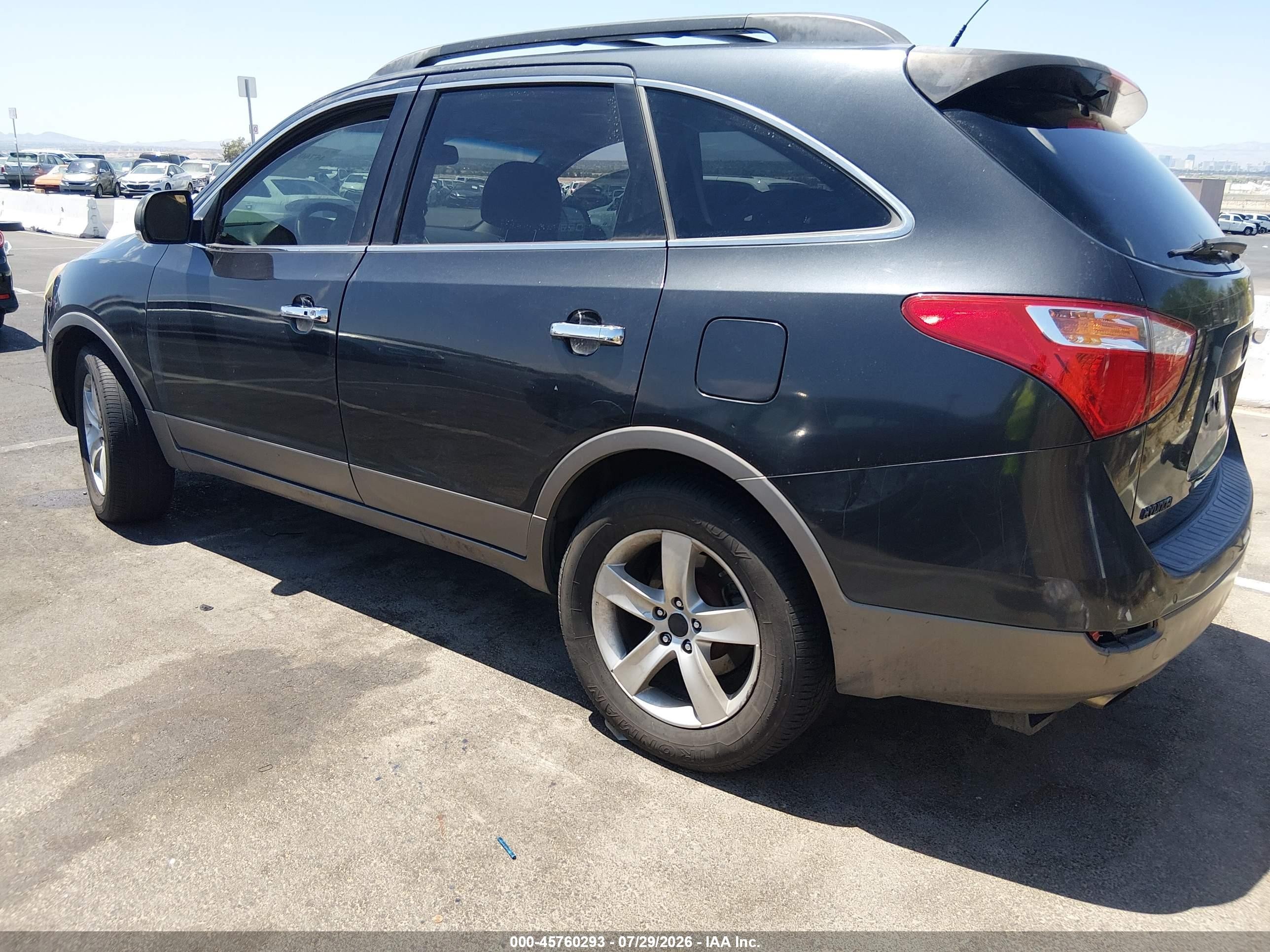 2008 Hyundai Veracruz Gls/limited/se Burgundy vin: KM8NU73C48U067256