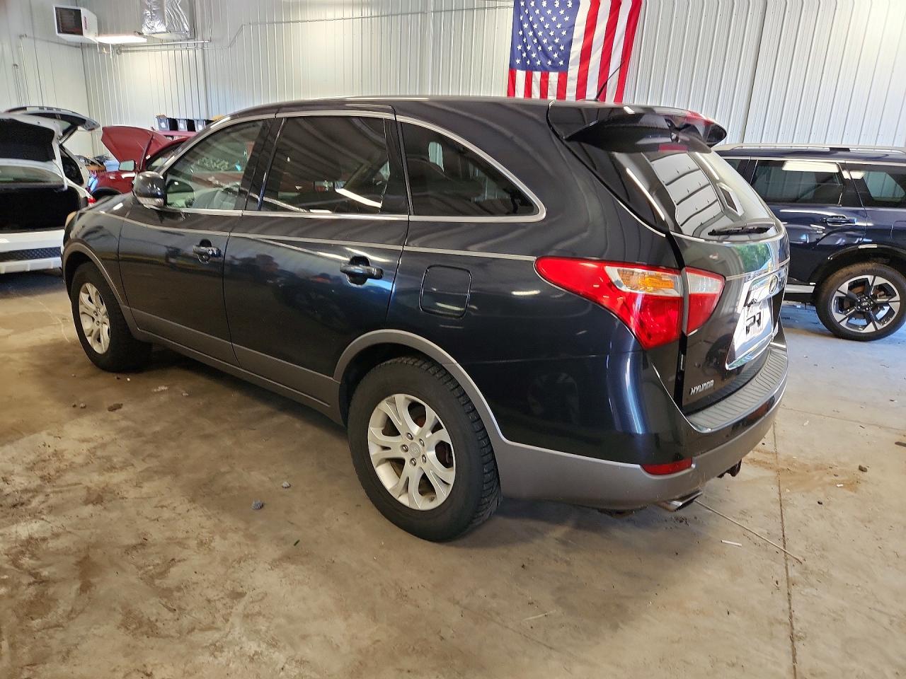 2008 Hyundai Veracruz Gls/se/limited Blue vin: KM8NU73C58U048103