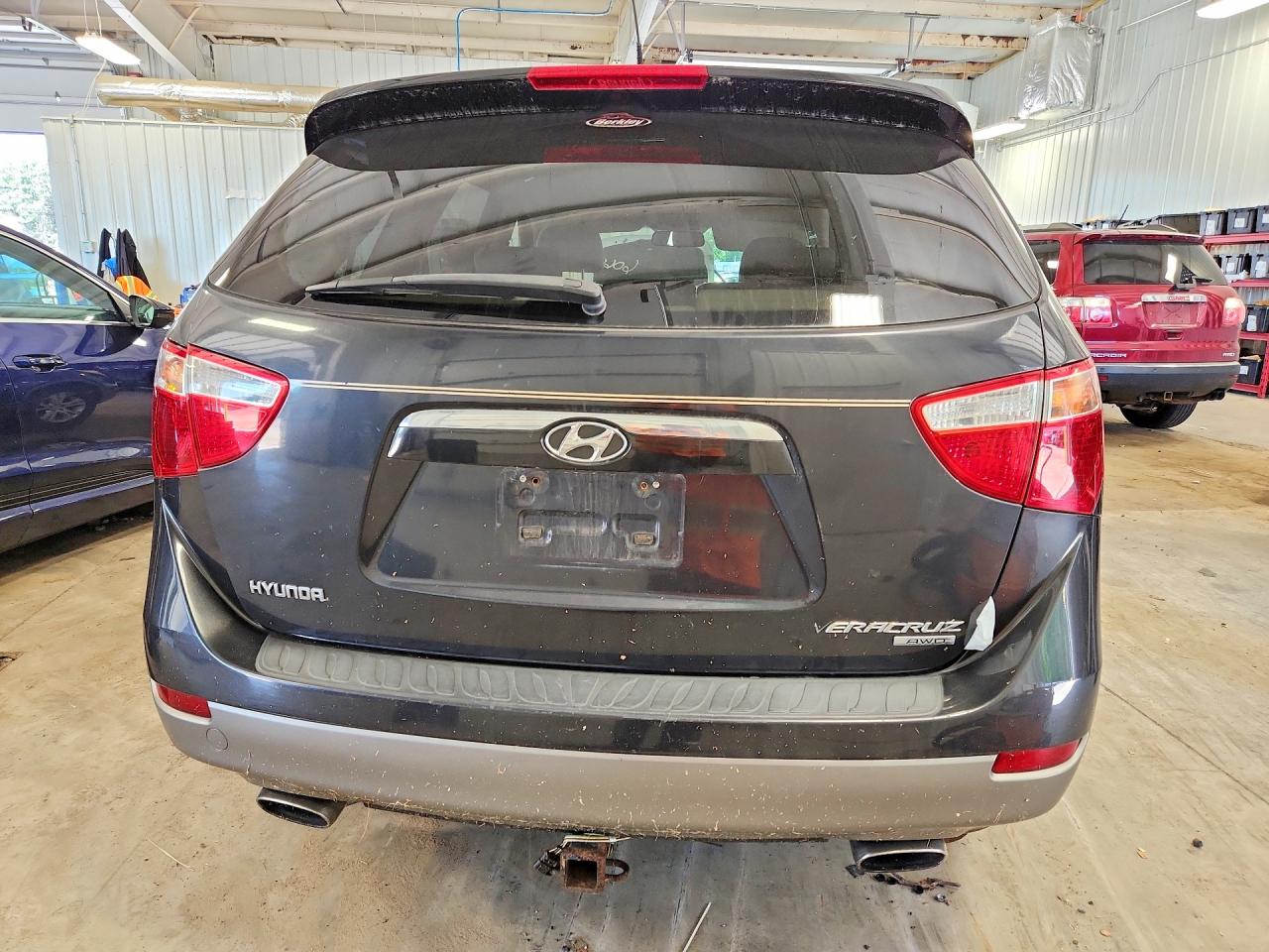2008 Hyundai Veracruz Gls/se/limited Blue vin: KM8NU73C58U048103