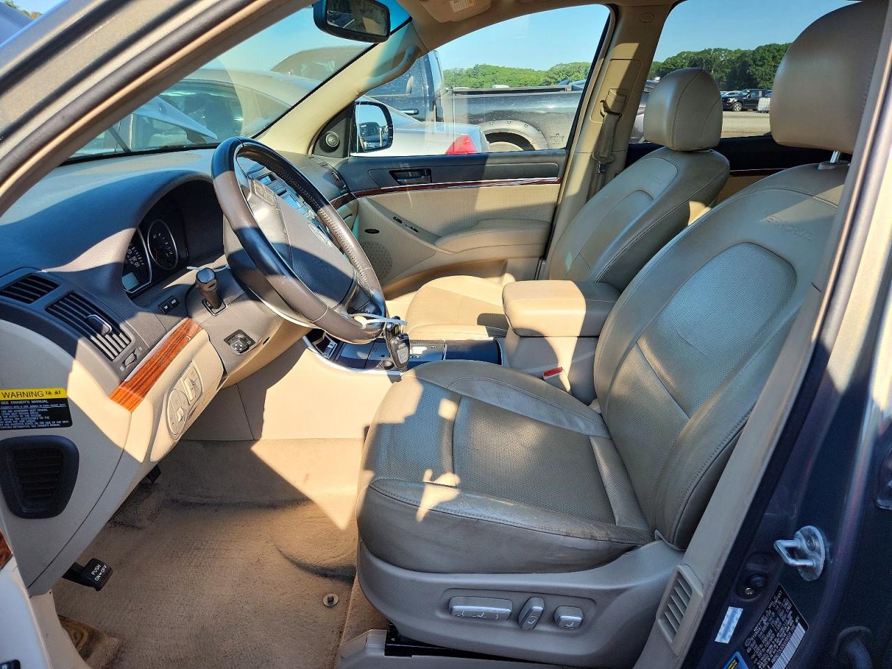2008 Hyundai Veracruz Gls Зеленый vin: KM8NU73C68U038535