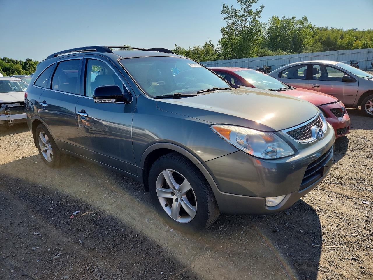 2008 Hyundai Veracruz Gls Зеленый vin: KM8NU73C68U038535