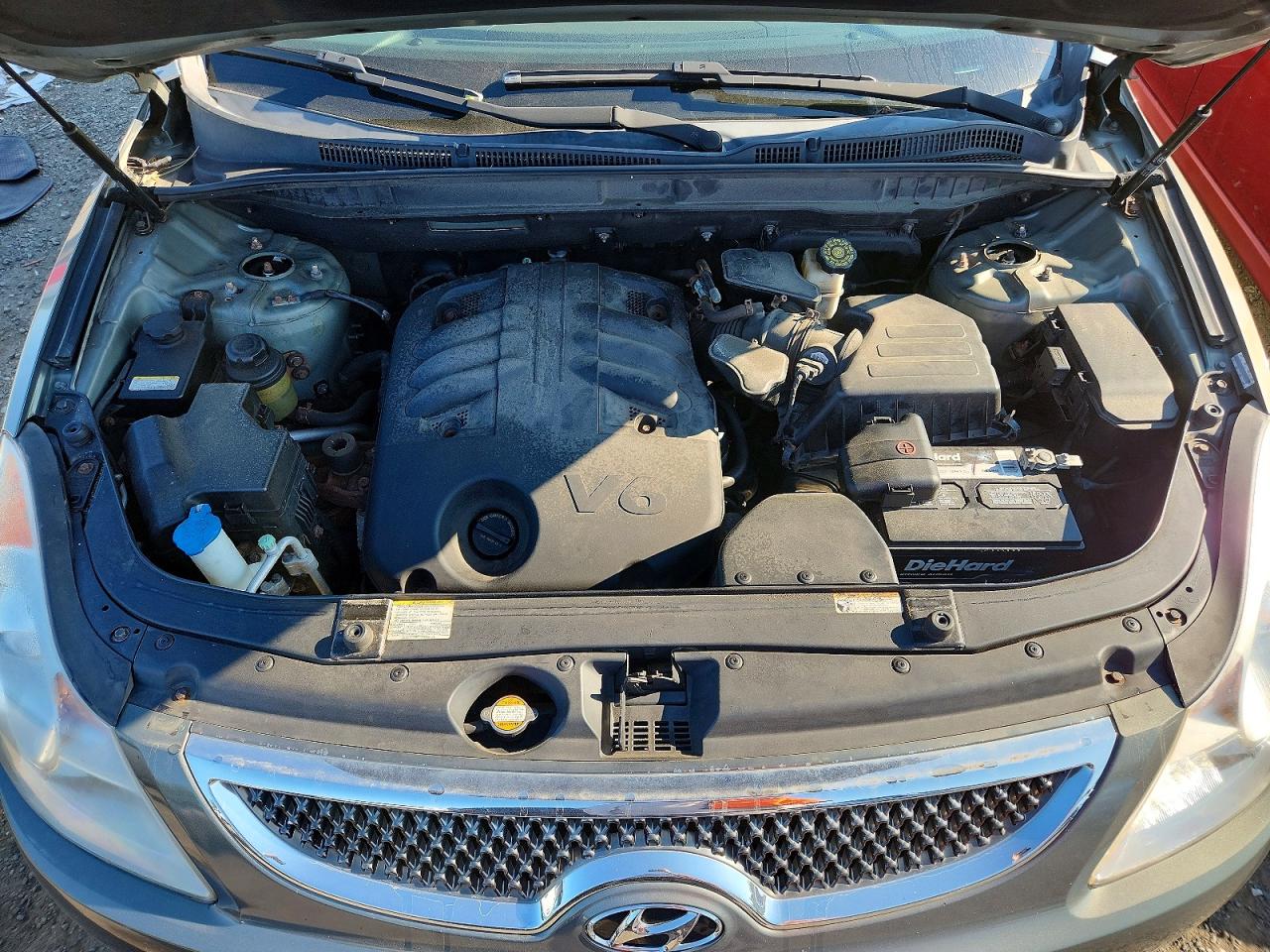 2008 Hyundai Veracruz Gls Зеленый vin: KM8NU73C68U038535