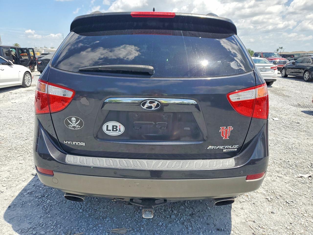 2007 Hyundai Veracruz Gls Черный vin: KM8NU73C77U022052