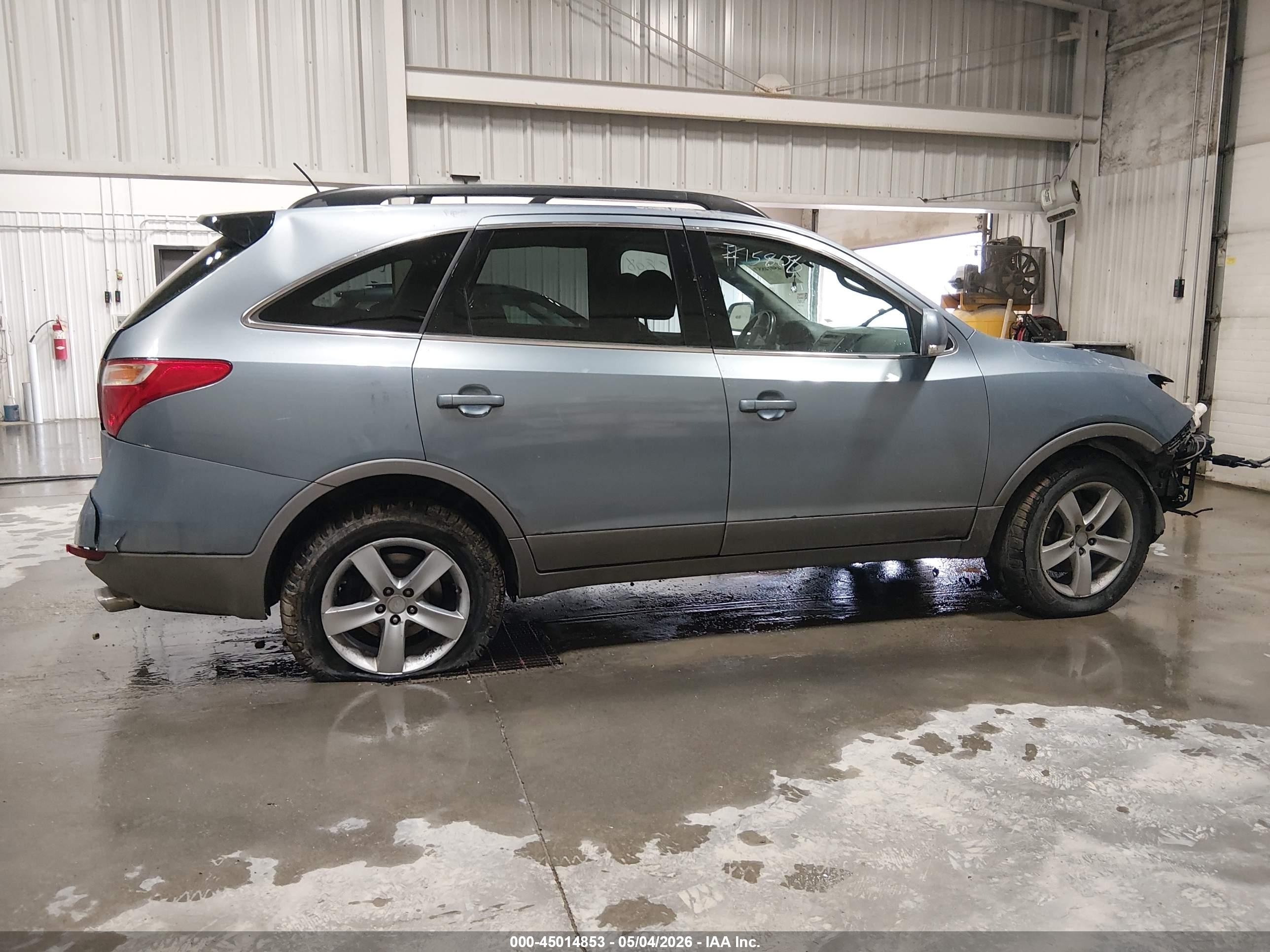 2007 Hyundai Veracruz Gls/limited/se Blue vin: KM8NU73C77U036873