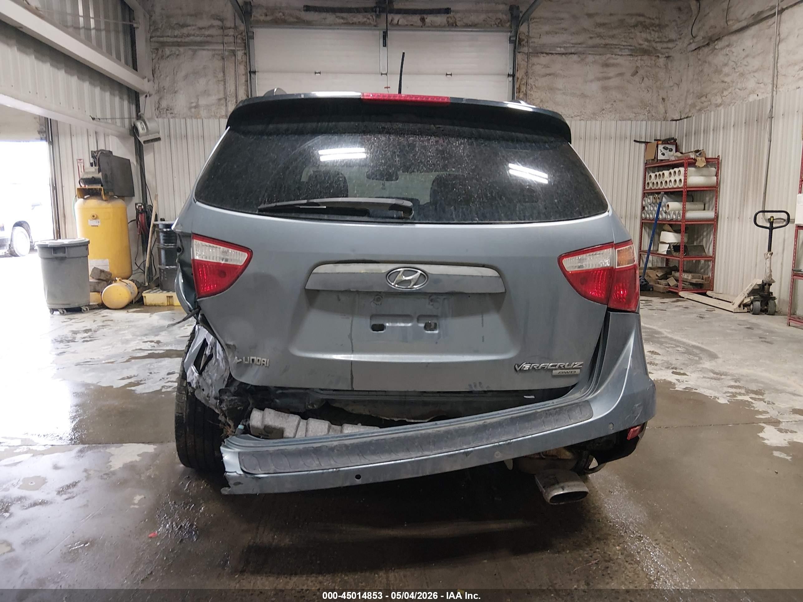 2007 Hyundai Veracruz Gls/limited/se Blue vin: KM8NU73C77U036873