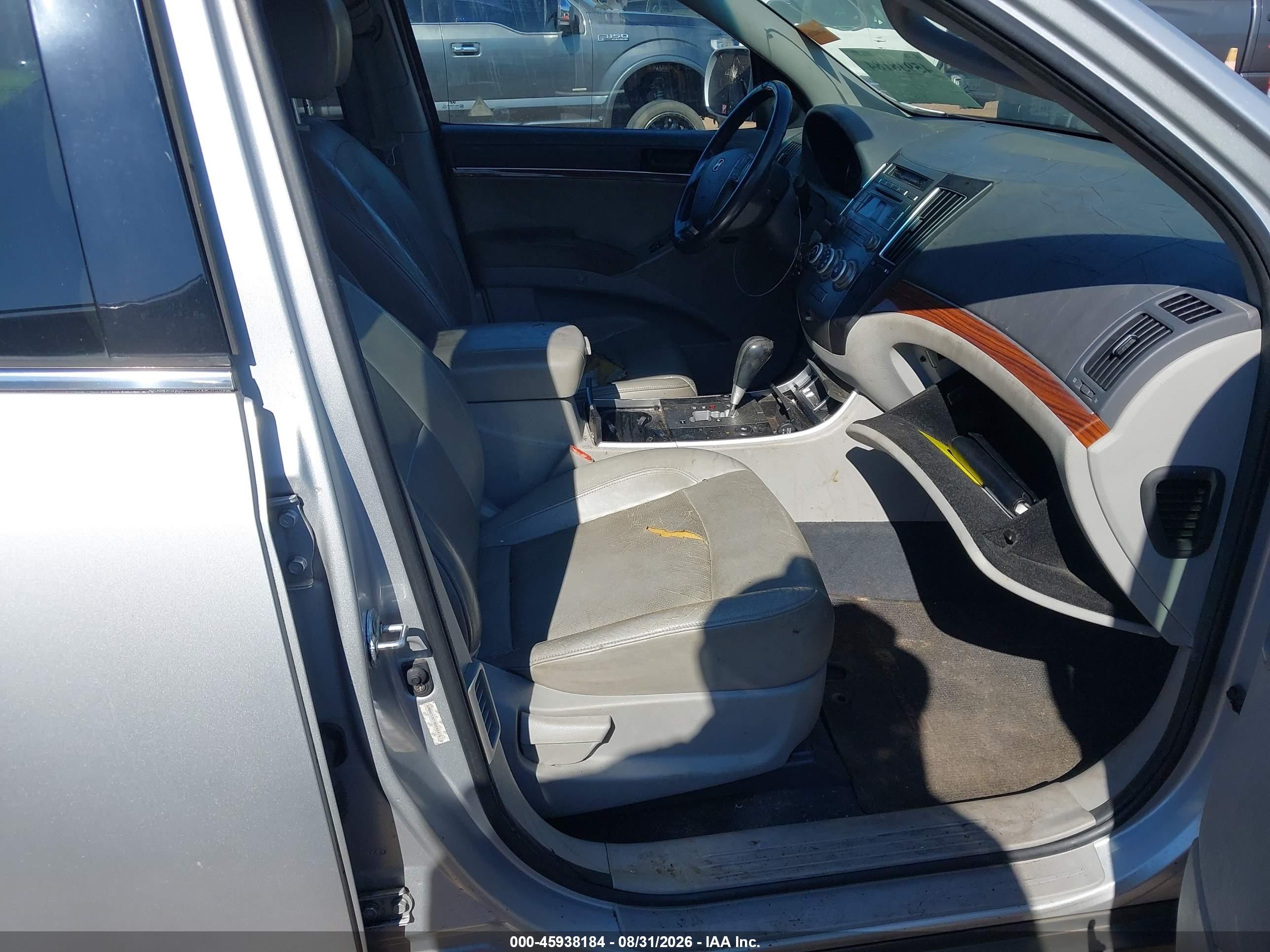 2008 Hyundai Veracruz Gls/limited/se Silver vin: KM8NU73C78U045414