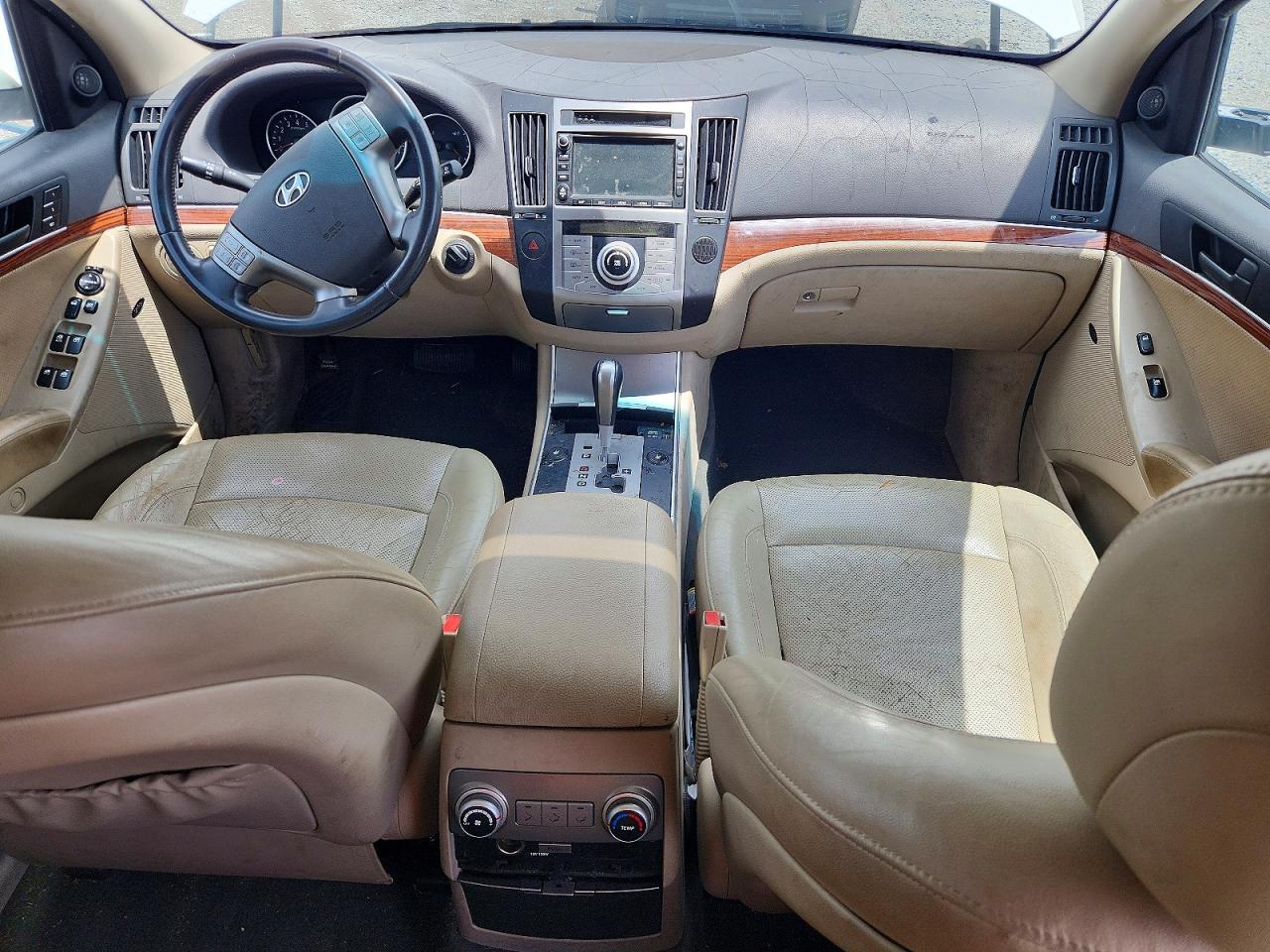 2008 Hyundai Veracruz Gls White vin: KM8NU73C88U044983