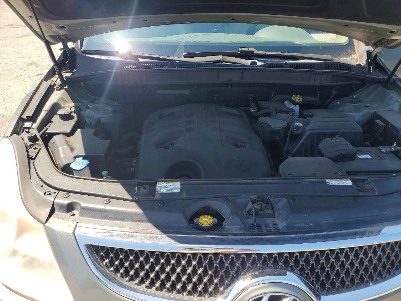 2008 Hyundai Veracruz Gls Gray vin: KM8NU73C88U058009