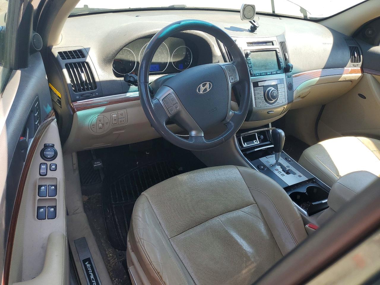 2008 Hyundai Veracruz Gls Gray vin: KM8NU73C88U058009