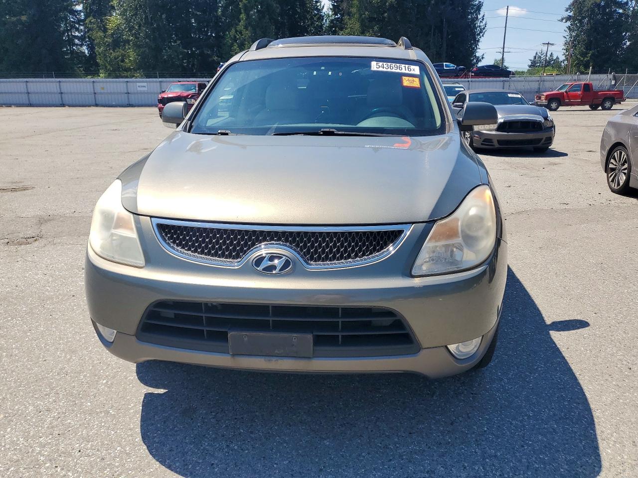 2008 Hyundai Veracruz Gls Gray vin: KM8NU73C88U058009