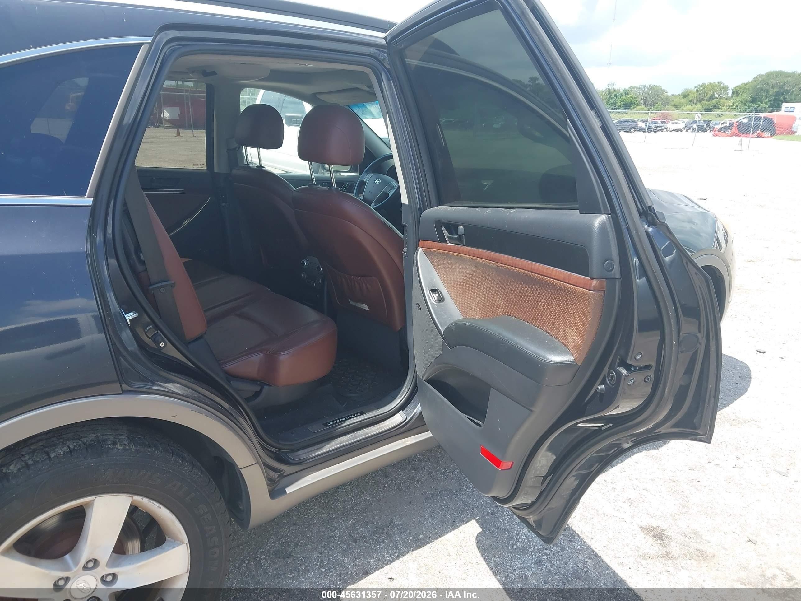 2008 Hyundai Veracruz Gls/limited/se Gray vin: KM8NU73C88U058401