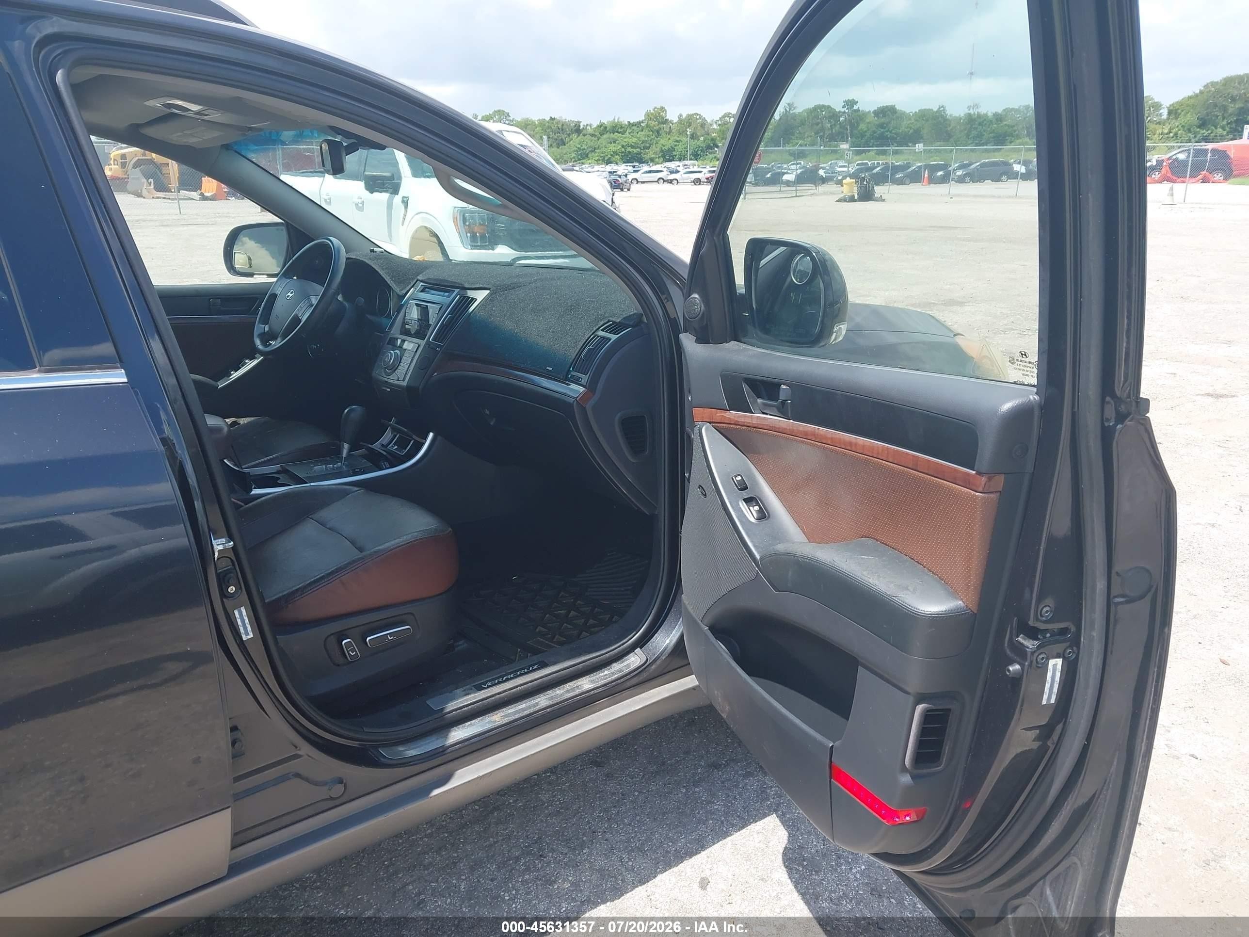 2008 Hyundai Veracruz Gls/limited/se Gray vin: KM8NU73C88U058401