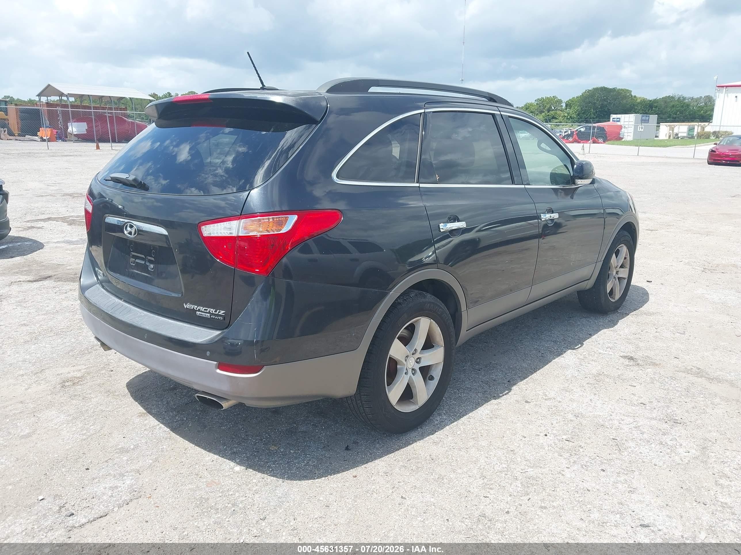 2008 Hyundai Veracruz Gls/limited/se Gray vin: KM8NU73C88U058401