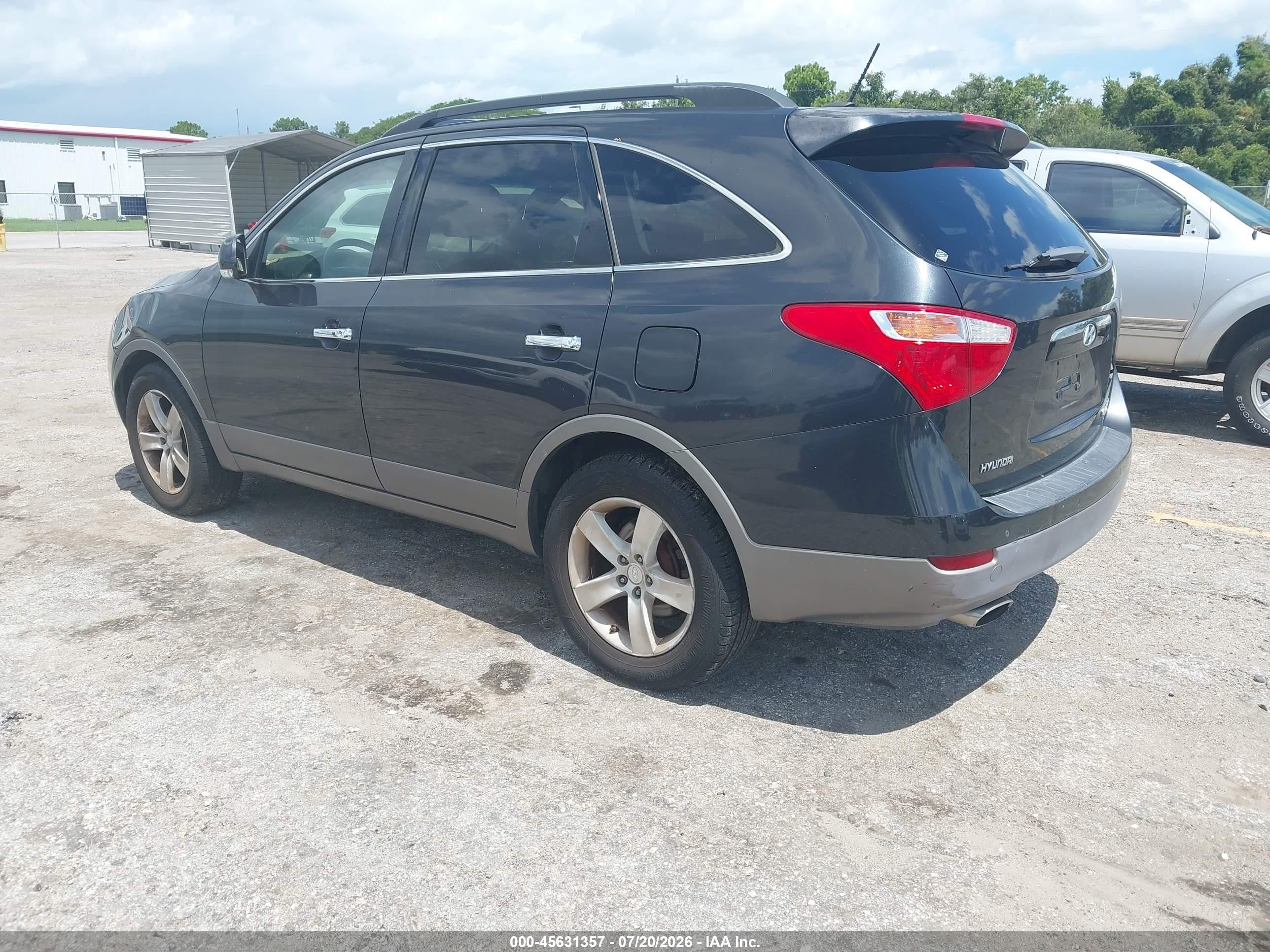 2008 Hyundai Veracruz Gls/limited/se Gray vin: KM8NU73C88U058401