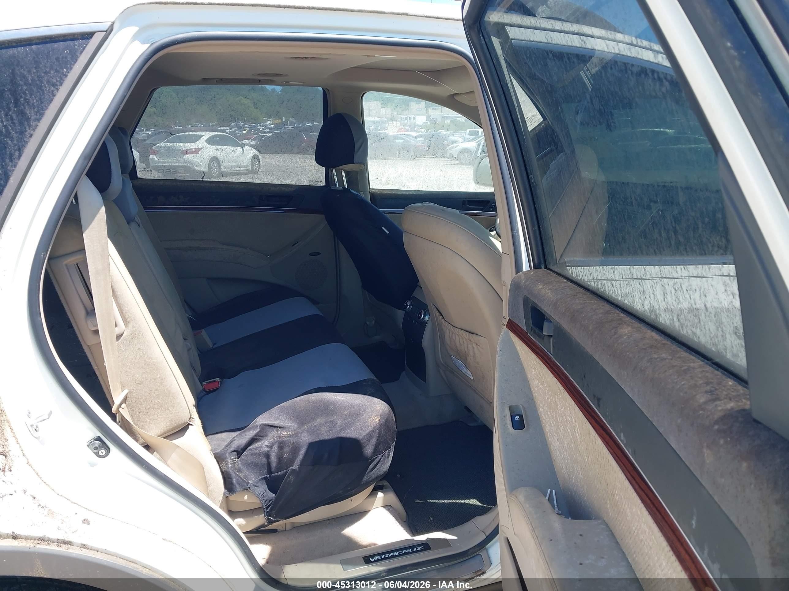 2008 Hyundai Veracruz Gls/limited/se White vin: KM8NU73C98U041316